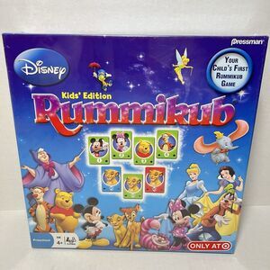 Disney Rummikub Kid's Edition 2009 Pressman Family Game Night New Ages 4+